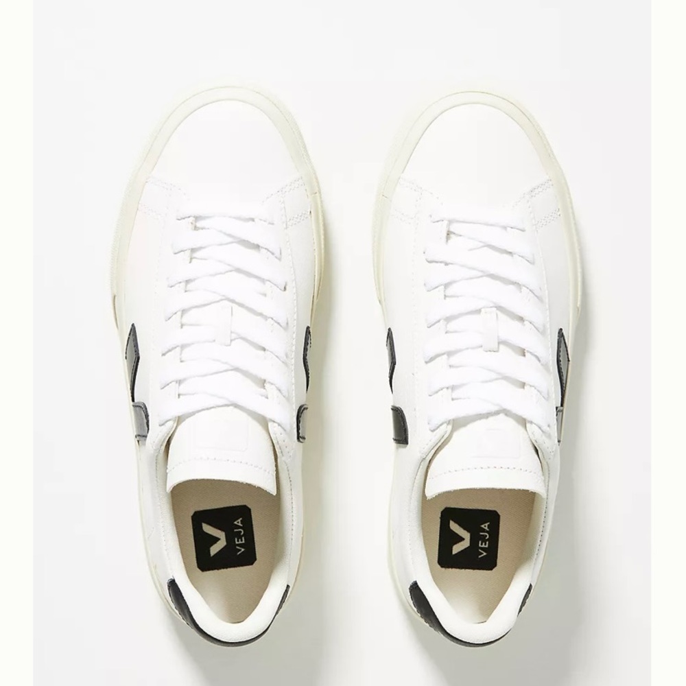 VEJA *NEW* Campo Leather Sneakers in Black -SOLD OUT EVERYWHERE! - Picture 4 of 12